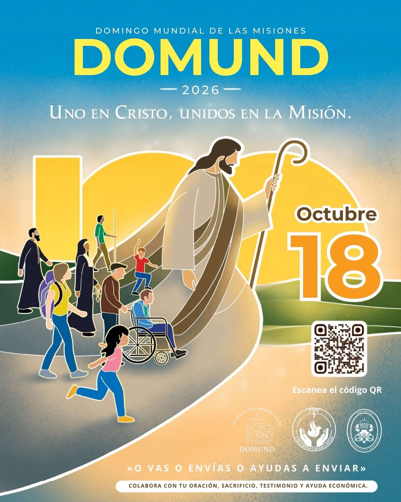 🌎❤️ DOMUND – 18 de octubre ❤️🌎