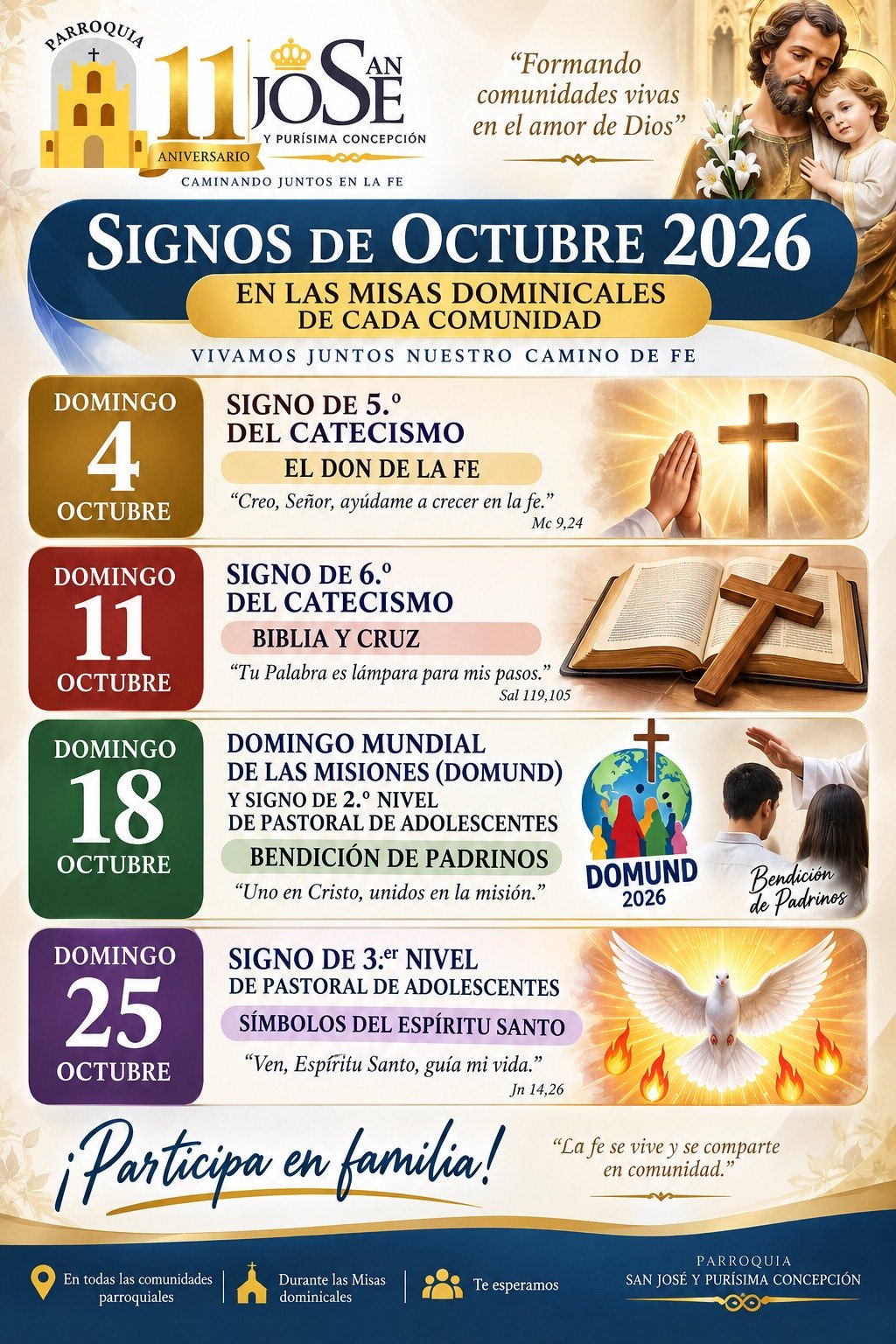 📖✨ SIGNOS Y RITOS – OCTUBRE 2026 ✨⛪